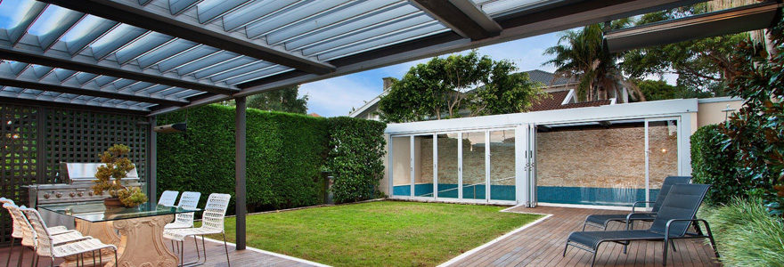 Pergola bioclimatique